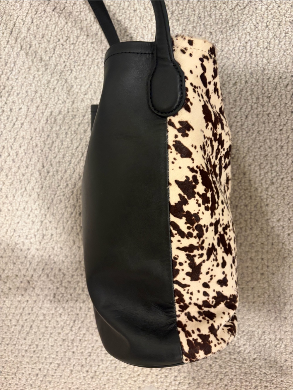 J.Crew Berkeley Bucket Bag in Leather and Calf Hair - Picture 5 of 10